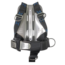 Halcyon Stainless Steel Backplate with Cinch Harness