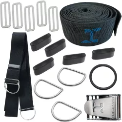 Halcyon Secure Harness Webbing Kit with Stainless Steel Hardware