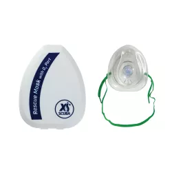 Xs Scuba Pocket Rescue Mask with Case
