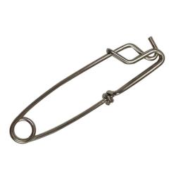 Highland 4.0 Inch Stainless Steel Tag Line Clip