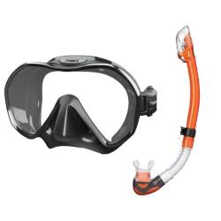 Tusa Zensee Mask & Hyperdry Elite II Snorkel Package