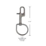 High-Quality Marine-Grade Stainless Steel Bolt Snaps 1 1/2? X 4 1/4