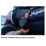 Shearwater Remoa Webbing Black Strap (For Drysuit)