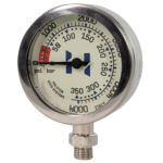 Halcyon Master (DUAL) Diver Pressure Gauge