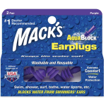 Macks AquaBlock Swimming Earplugs