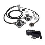 Apeks MTX-RC Long Hose Set Metric Gauge