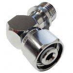 Hollis Angle Adapter for LP Hose Connections