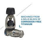 Scubapro MK25T EVO/S620 X-Ti Titanium Regulator System