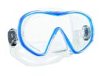 Scubapro Solo Mask Blue Trim Clear Skirt
