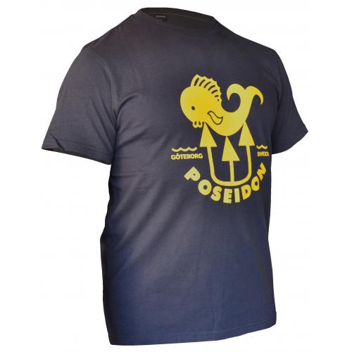 Poseidon Fish Logo T-Shirt (Medium)