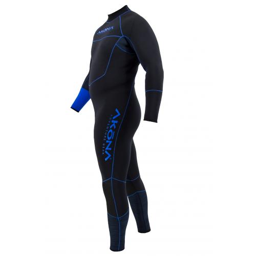 3mm men's MLÂ Quantum Stretch Full BACK ZIP Suit AKMS279-ML