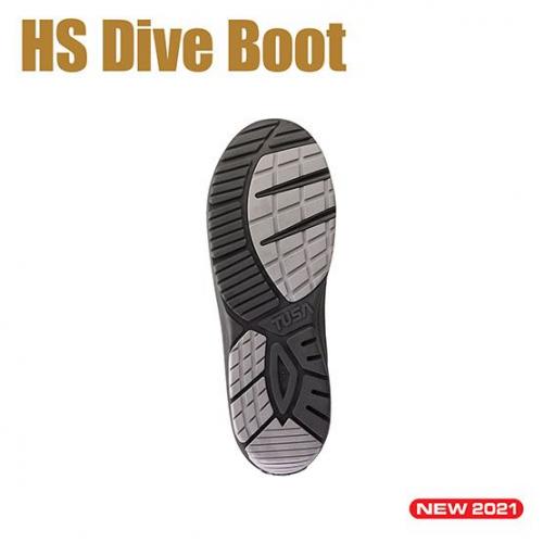 HS 5MM DIVE BOOT , SIZE 9 TUSA DS-0106-BK-9