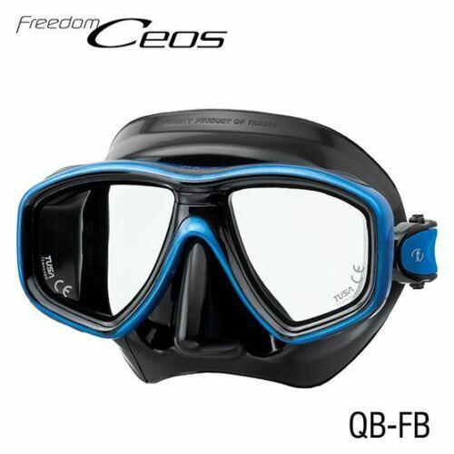 CEOS MASK -BLACK/FISH TAIL BLUE