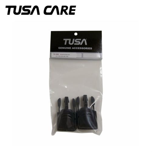 FIN BUCKLE, MALE, BK (ALL TUSA OPEN HEEL FINS)