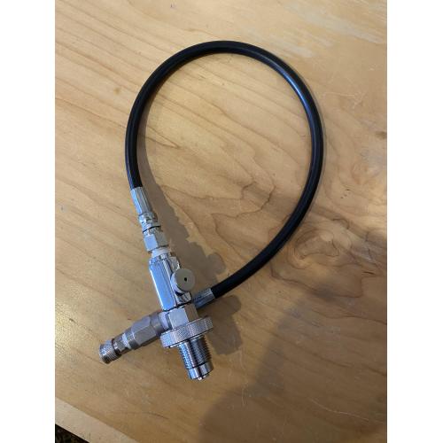 Paintball din fill adapter
