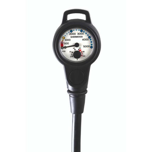 Pressure Gauge Assembly w/boot & hose PG060A Sherwood