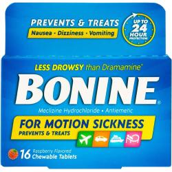 BONINE - 8 CHEWABLE TABLETS