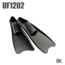 T. SPORT RUBBER FULL FOOT FIN, 2XLARGE BLACK