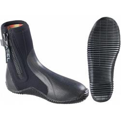 HYDROFLEX FLEX SOLE DIVE BOOTS 6/5MM - BLACK -12