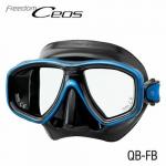 CEOS MASK -BLACK/FISH TAIL BLUE