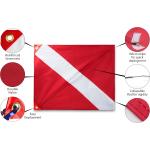DIVE FLAG 14X16