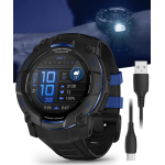 Instinct 3  50 mm, AMOLED, Black with Charcoal Band