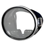 Tortuga Mask, Black Silicone w/Stainless Steel Frame