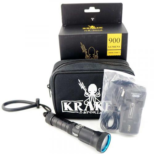 Kraken NR-900 Zoom Dive Light