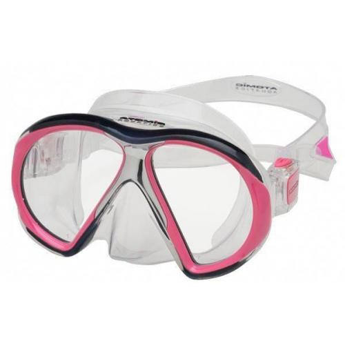 Sub Frame Med Clear w/Pink Mask