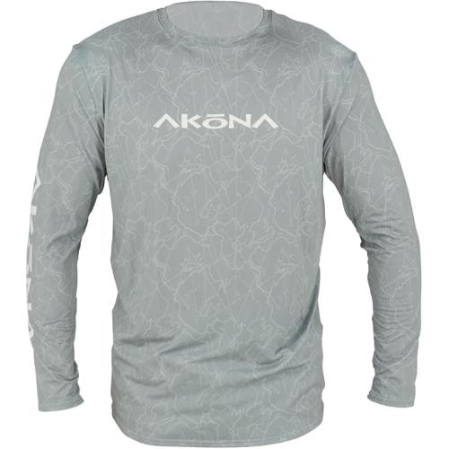Akona long sleeve grey sun shirt XL