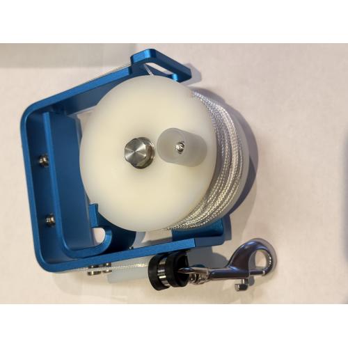 Quick Release Alumimum Dive Reel -BLUE