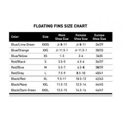 Tritan Floating Fins 3-5
