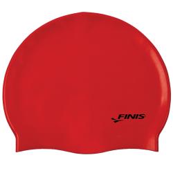 Silicone Swim Cap- Red