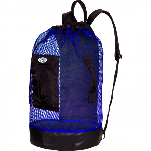 PANAMA MESH BACKPACK BLU