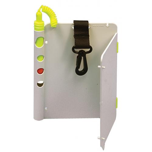 FOLD OPEN DOUBLE SIDE SLATE 5 X 7 WITH PENCIL