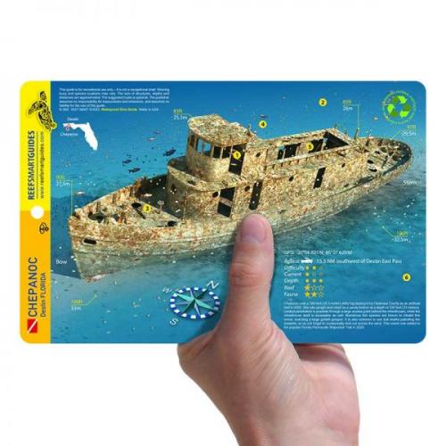 WATER PROOF DIVE CARD - CHEPANOC