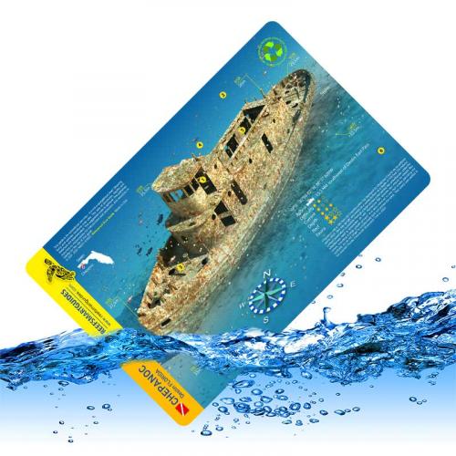 WATER PROOF DIVE CARD - CHEPANOC