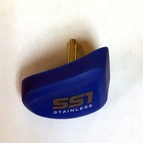 Deflation Button Assembly, SS1, Blue