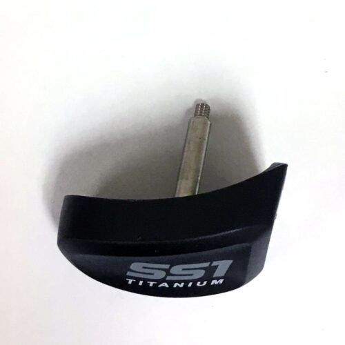 Deflation Button Assembly, SS1, Black (Titanium)