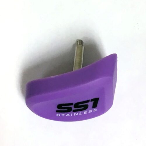 Deflation Button Assembly, SS1, Purple