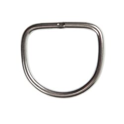 2.0” SS Welded D-Ring 6 mm Wire