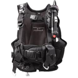 Ladyhawk w/Balanced Inflator - Black/Gray
