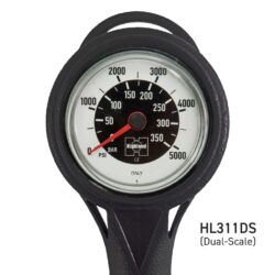 Thin-Line Dual Scale Pressure Gauge - Miflex