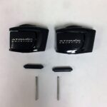 Mask Buckle Set w/pins,Blk/Blk