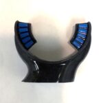 Mouthpiece, Snorkel, Blk/Blue