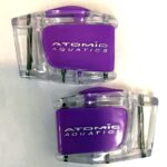 Mask Buckle Set, Clear/Purple