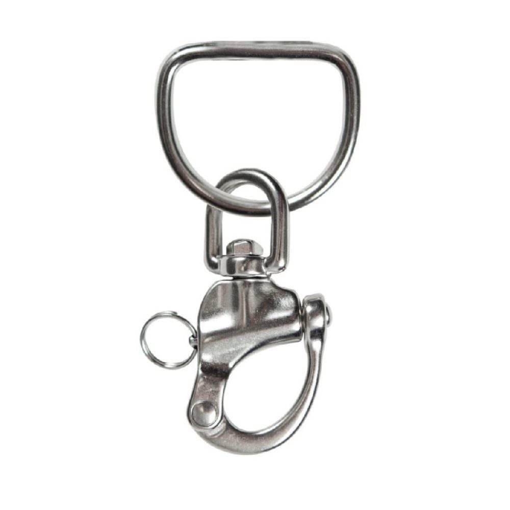 3.5" SS Snap Shackle D-ring 3.5" SS Snap Shackle D-ring