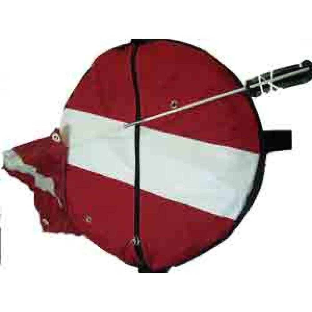 Innertube Cover Red w/ white stripe Innertube Cover Red w/ white stripe