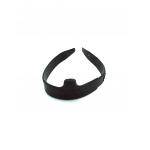 TAPERED FIN STRAP - BLACK - 18