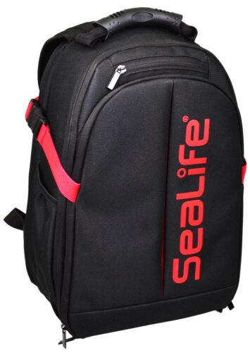 Photo Pro Backpack (Black/Red, 8 Liter Cubic Volume, 15 x 10 x 6.5)